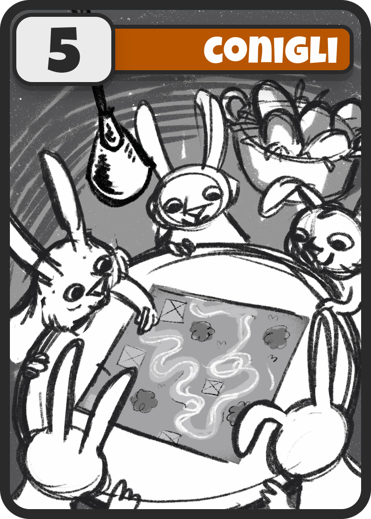 Carta Coniglio 5